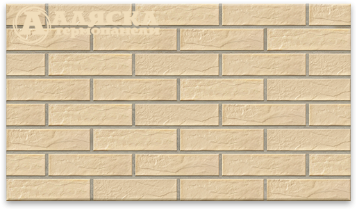 Фасадные Термопанели Аляска Krem Rustic купить в Владикавказе