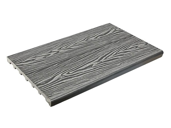 Ступень полнотелая из ДПК Deckart Step 3D Серый купить в Владикавказе