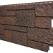 Фасадная панель VOX Sandstone (Сандстоун) темно коричневый купить в Владикавказе