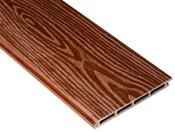 Фасадная доска из ДПК 3D Faynag - Шоколад купить в Владикавказе