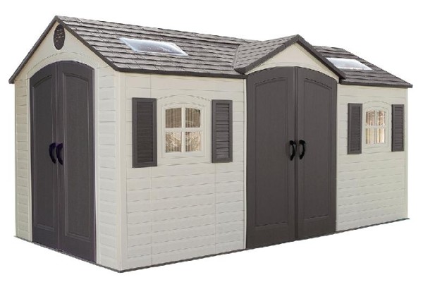 Сарай пластиковый LifeTime 15x8 DD купить в Владикавказе