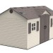Сарай пластиковый LifeTime 15x8 DD купить в Владикавказе