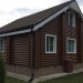Сайдинг "blockhouse" под бревно, Акриловый Премиум ВН-01, орех тёмный купить в Владикавказе