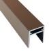П-профиль Алюминиевый EasyDecking 35x25 Венге купить в Владикавказе