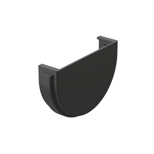 Заглушка желоба Docke Premium Графит купить в Владикавказе