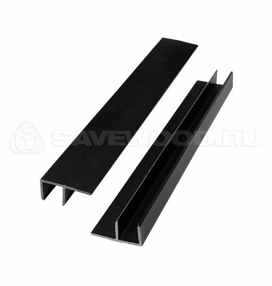 F-профиль ДПК Savewood – Чёрный купить в Владикавказе