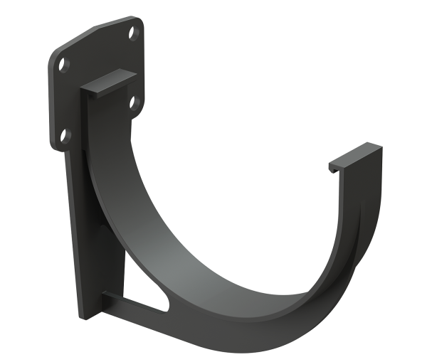 Кронштейн желоба DockePremium Графит купить в Владикавказе