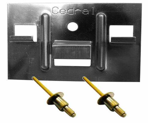 КЛЯММЕР + ЗАКЛЁПКА ДЛЯ CEDRAL CLICK 250 ШТ купить в Владикавказе
