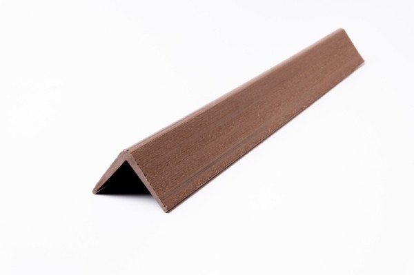 Угол торцевой Ecodecking Практик 50х50х3000 Шоколад купить в Владикавказе