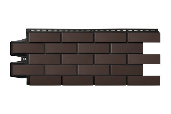 ФП Grand Line клинкерный кирпич ПРЕМИУМ Шоколадный (шов RAL 9005) купить в Владикавказе