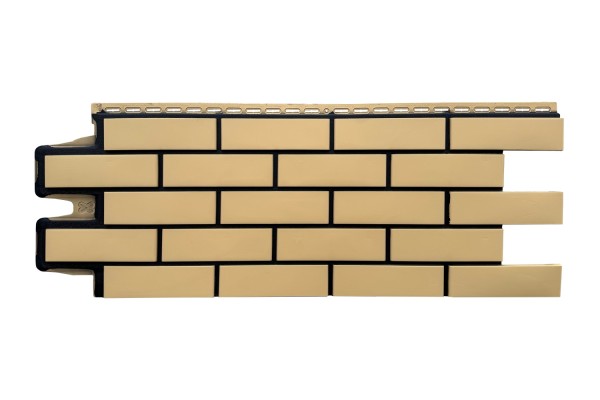 ФП Grand Line клинкерный кирпич ПРЕМИУМ Песочный (шов RAL 9005) купить в Владикавказе