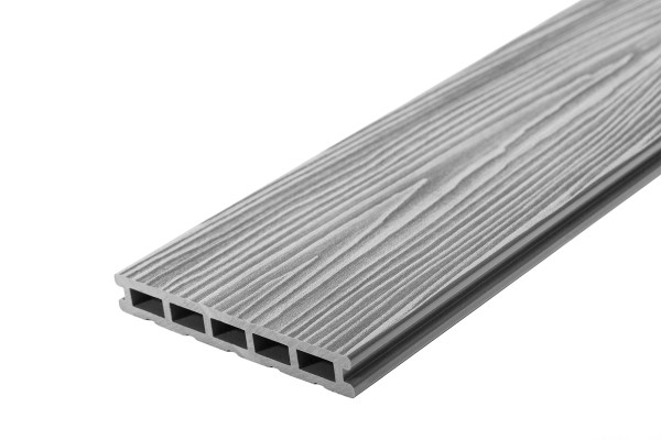 Террасная доска из ДПК RusDecking Unodeck Mogano - Серый купить в Владикавказе