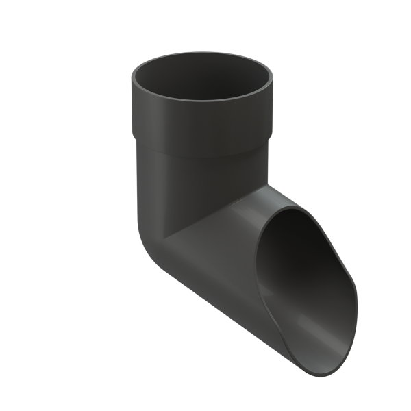 Наконечник для водосточной трубы Docke Premium Графит купить в Владикавказе