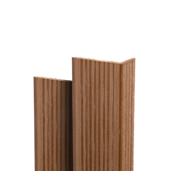 Угол торцевой Ecodecking Техно 70х35x3000 Бронза купить в Владикавказе