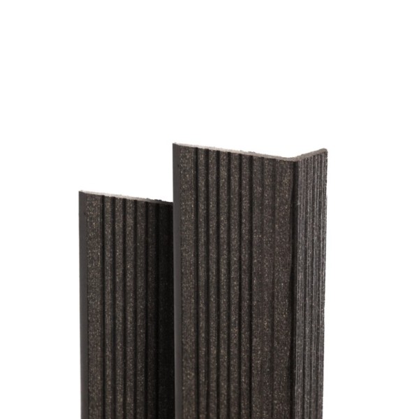 Угол торцевой Ecodecking Техно 70х35x3000 Венге купить в Владикавказе