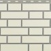 Фасадная панель Альта-Профиль, Кирпич Клинкерный, Белый купить в Владикавказе