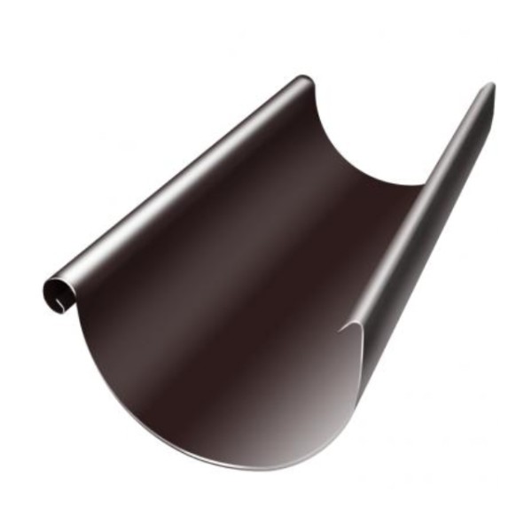 Водосток Grand Line 125x90 – Желоб 3м RAL 8017 купить в Владикавказе