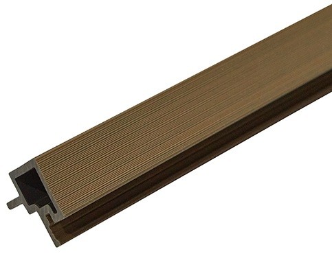 Угловой профиль CM Wall 3000х56х49мм цвет teak (тик) купить в Владикавказе