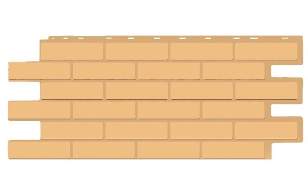 Фасадная панель T-Siding Кирпич Модерн Эко Крем купить в Владикавказе