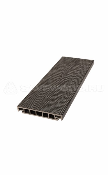 Террасная доска из ДПК SW Salix (S) (R) темно-коричневый купить в Владикавказе