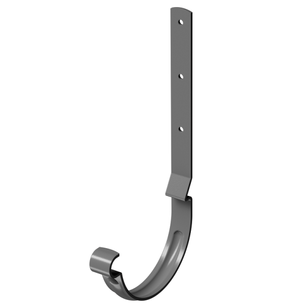 Карнизный крюк длинный D125 Döcke STAL PREMIUM Графит, (RAL 7024) купить в Владикавказе