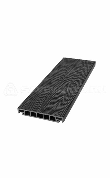 Террасная доска из ДПК SW Salix (S) (R) черный купить в Владикавказе