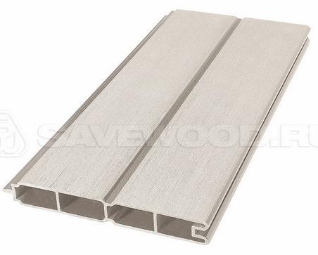 Заборный профиль из ДПК Savewood SW Agger матовый бежевый купить в Владикавказе